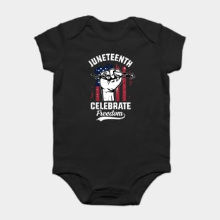 Juneteenth Celebrate Freedom, Black History Baby Bodysuit